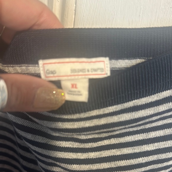 Gap Black and White Striped Maxi Skirt - Picture 3 of 3